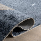 Scottie Kids Outerspace Washable Rug | Beige