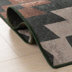 Mesalaya Southwestern Geometric Washable Rug | Multicolor