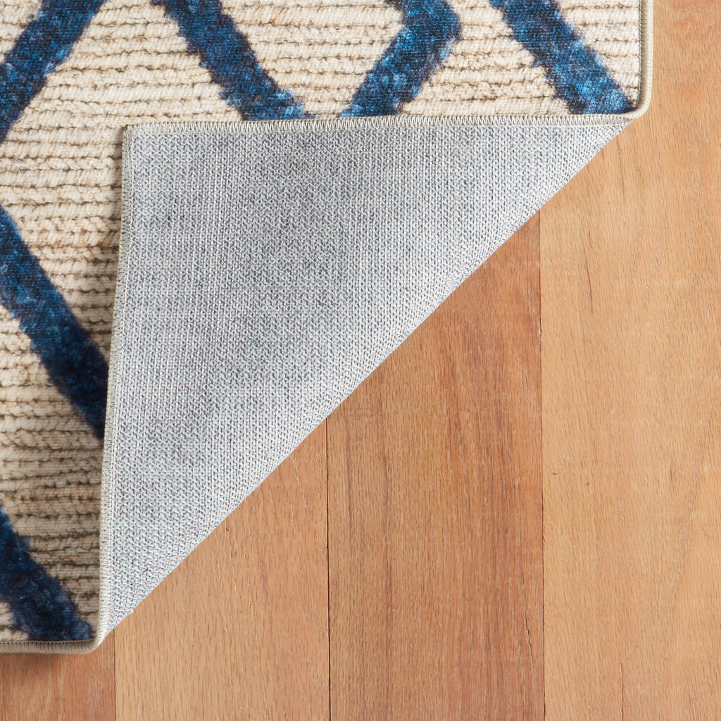 Marco Machine Washable Rug | Navy