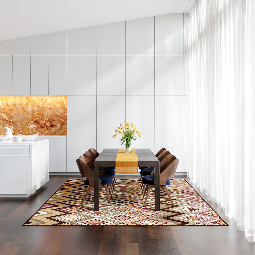 Kathmandu Wool Rug | Multicolor