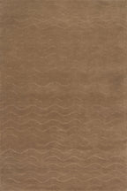 Mireille Solid Wool Cozy Rug | Sand