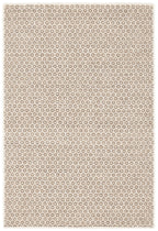 Honeycomb Handwoven Wool Rug | Natural