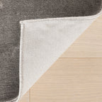 Ranya Modern Solid Rug | Grey