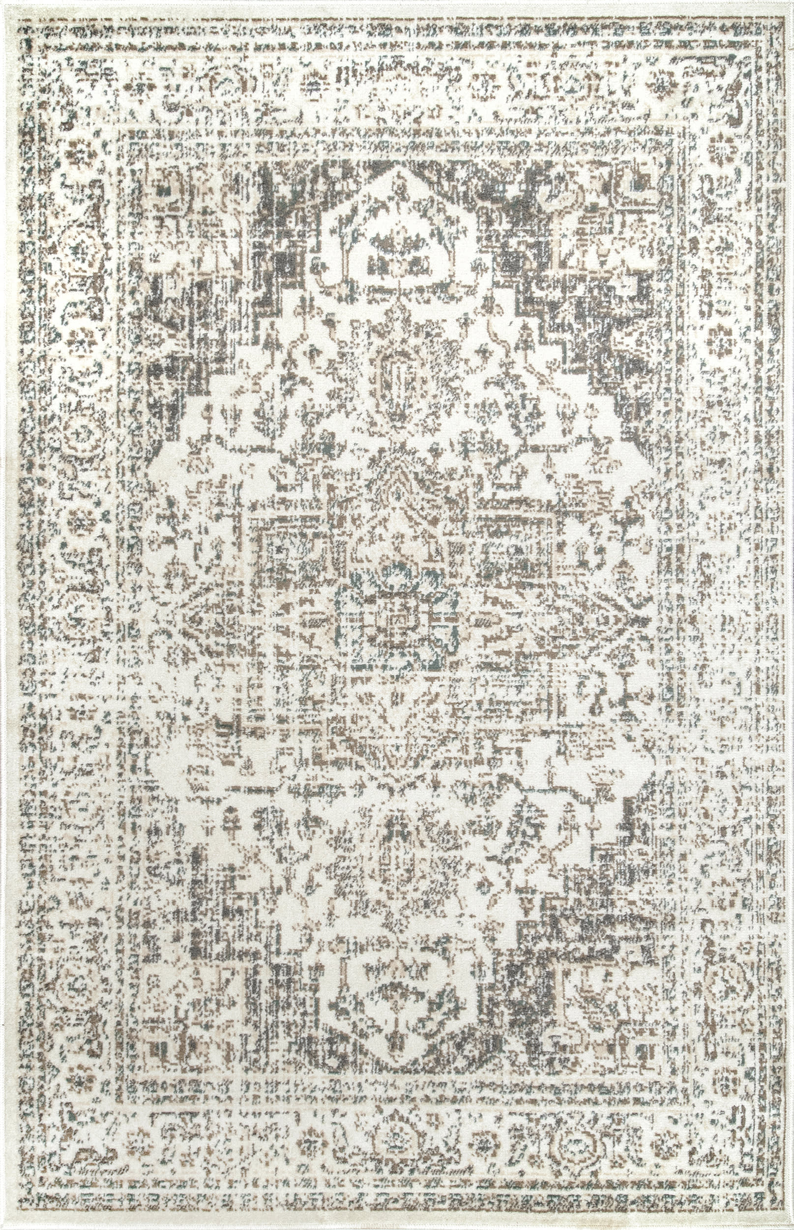 Coronet Medallion Rug | Cream Main image