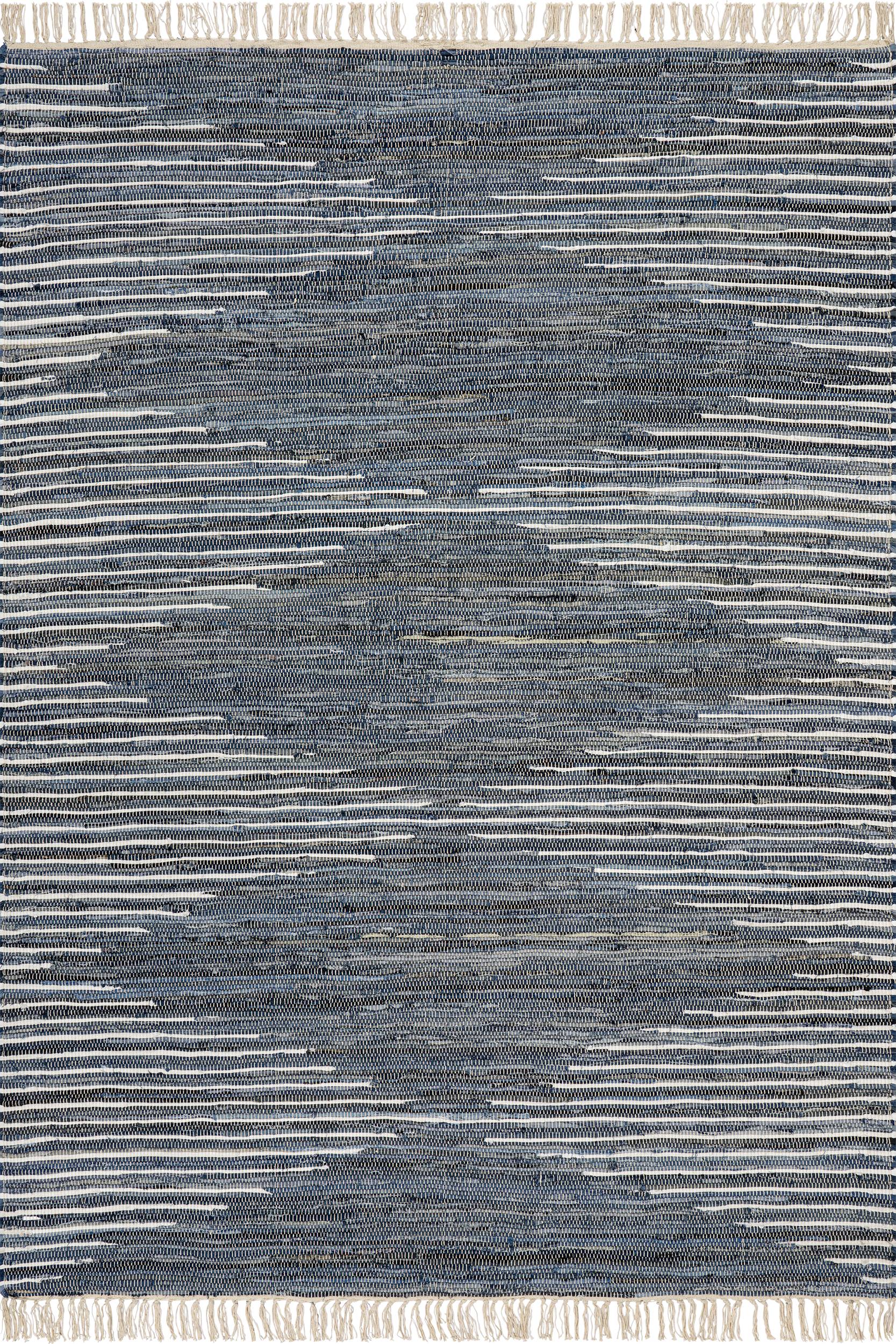 Dira Denim Bohemian Diamond Rug | Blue Main image