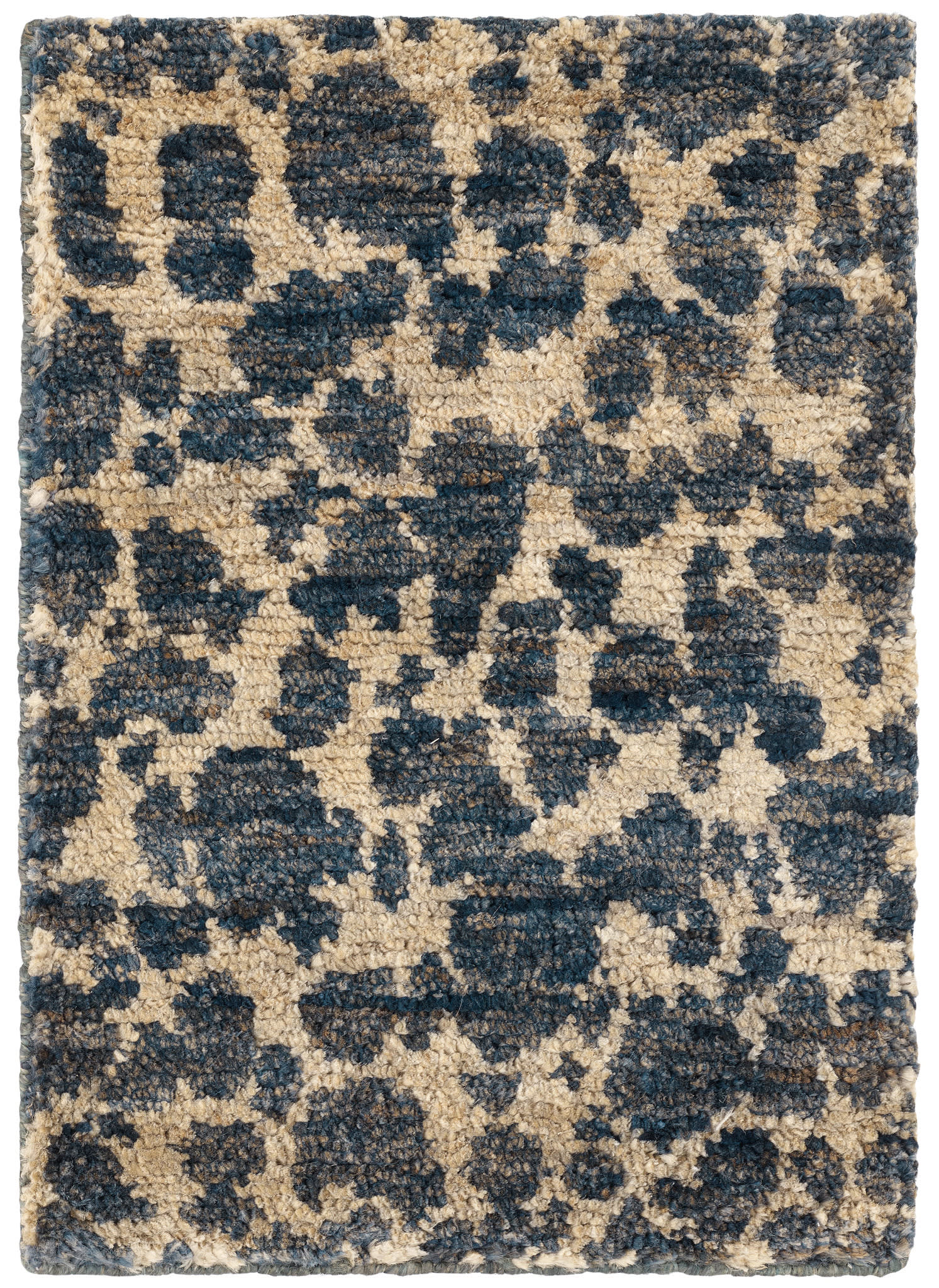 Stormi Hand Knotted Jute Rug | Indigo Image secondaire du produit