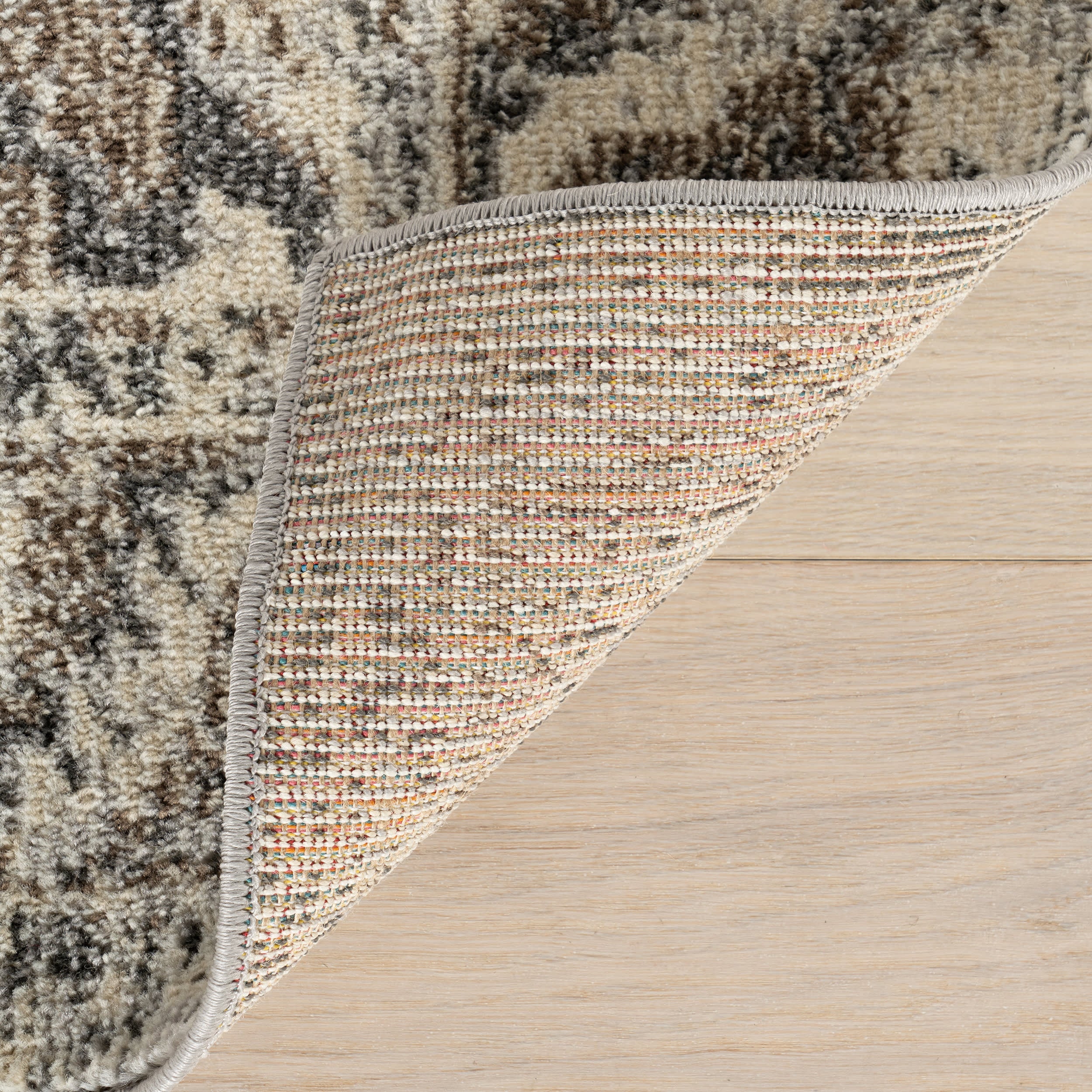 Mosaic Medallion Rug | Grey