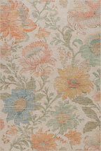 Exploded Floral Machine Washable Rug | Multi