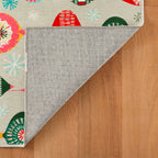 Ornaments Machine Washable Rug | Multi