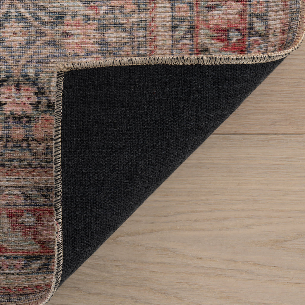 Merit Traditional Medallion Rug | Red