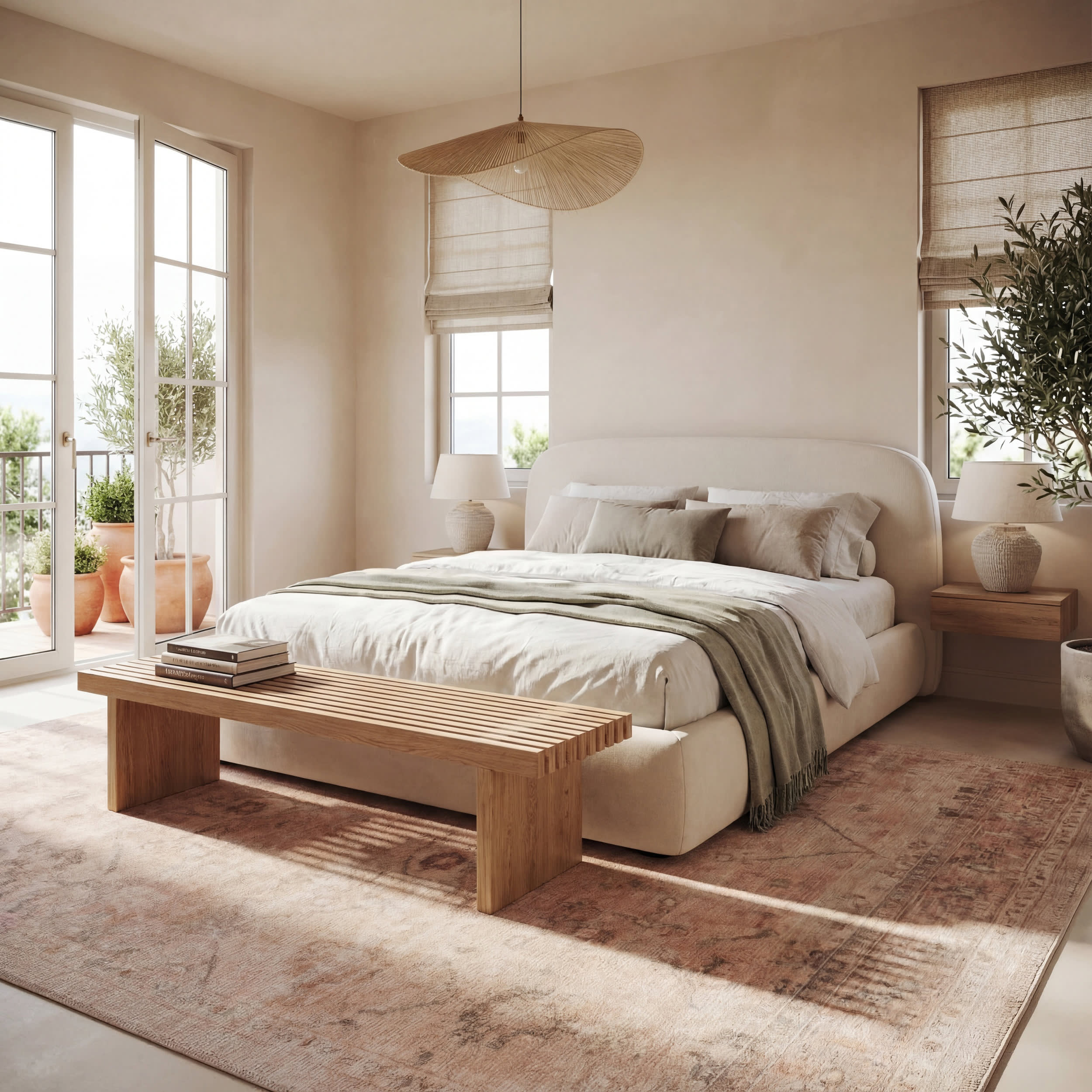 Partha Vintage & Distressed Washable Rug | Peach