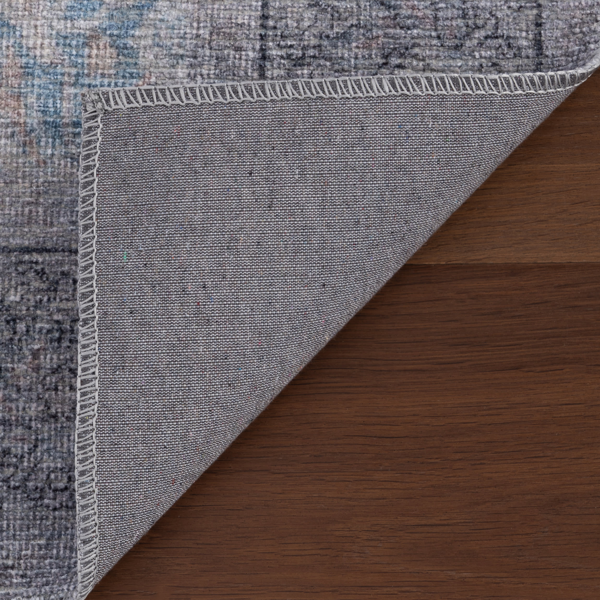 Odelia Vintage & Distressed Washable Rug | Blue