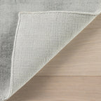Alva Hand Loom Knotted Viscose Rug | Sky