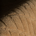 Avela Textured Abstract Rug | Tan