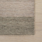 Mephira Checkered Washable Rug | Green