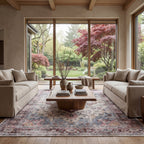Vanisa Traditional Washable Rug | Multicolor