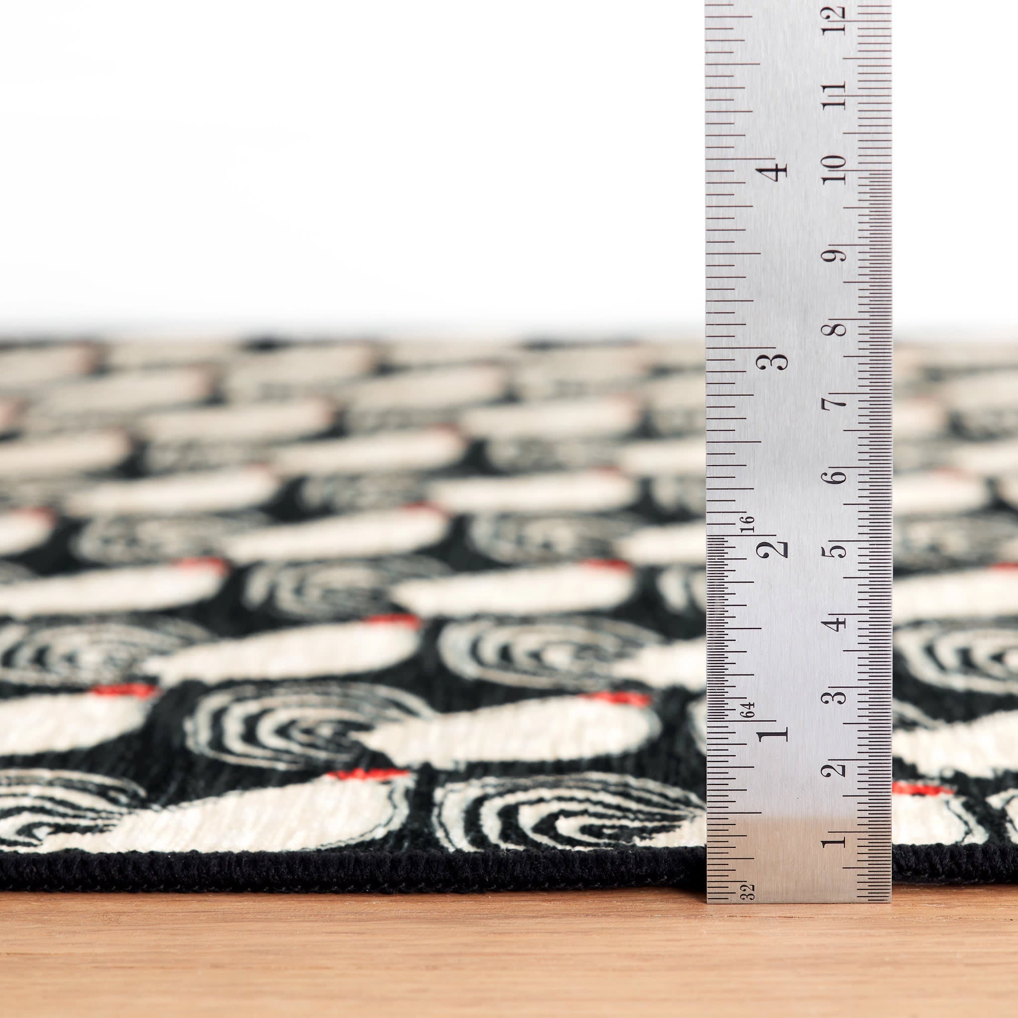Cockadoodledoo Machine Washable Rug | Multi