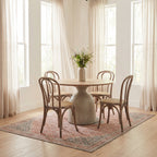 Merit Traditional Medallion Rug | Red