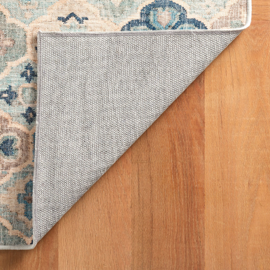 Pali Machine Washable Rug | Blue