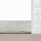 Patty Washable Rainy Days Rug | Green