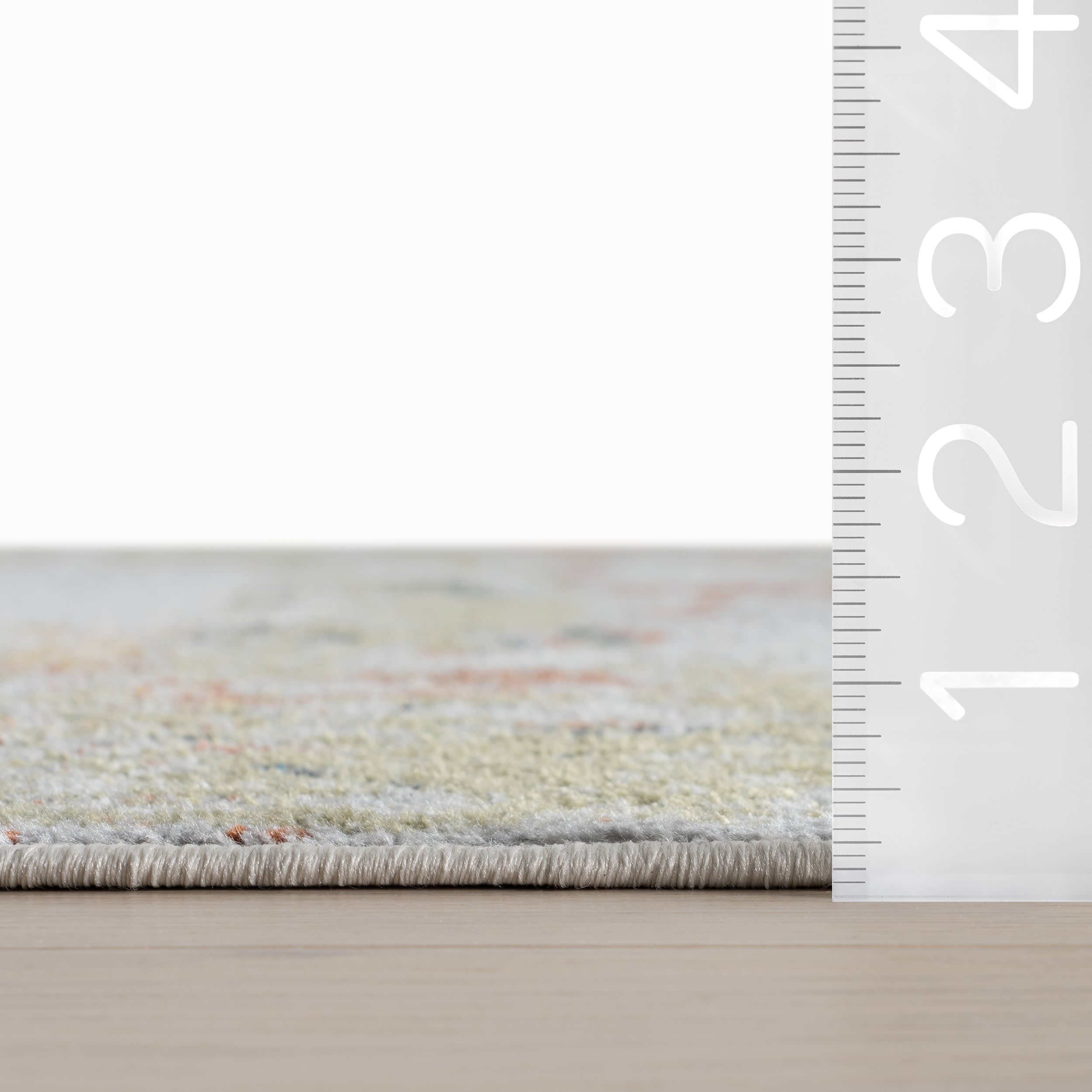 Patty Washable Rainy Days Rug | Green