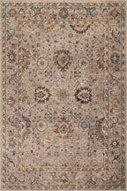Averina Traditional Bordered Washable Rug | Tapue
