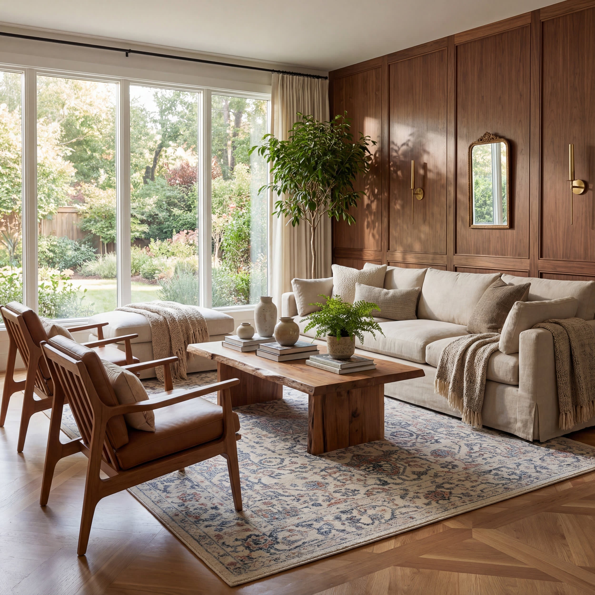 Charlisa Washable Faded Snowflake Rug | Blue Secondary image