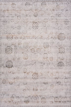 Jolen Traditional Washable Rug | Beige