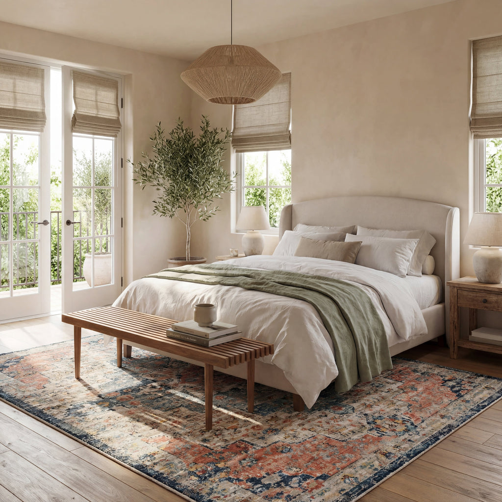 Flourishing Medallion Rug | Multicolor