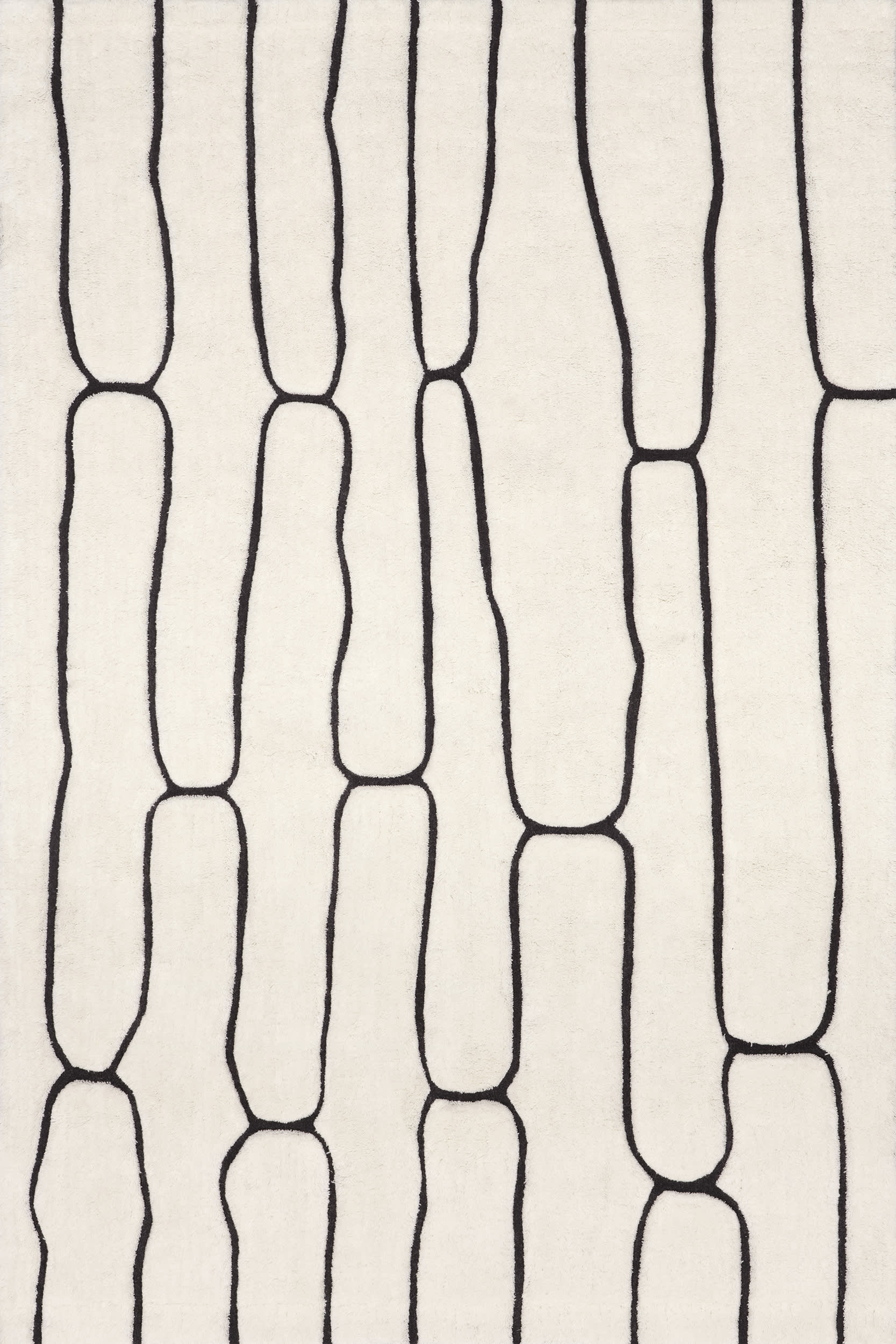 Nazco Abstract New Zealand Wool Rug | Charcoal