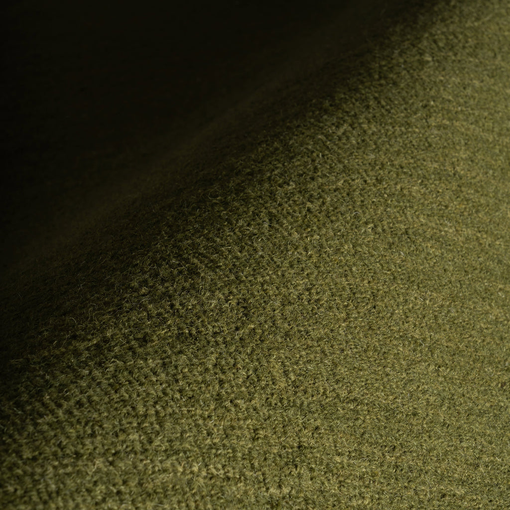 Cotina Modern Bordered Handmade Wool Rug | Green