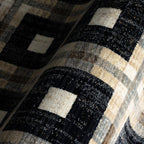 Sorelle Modern Plaid Rug | Navy