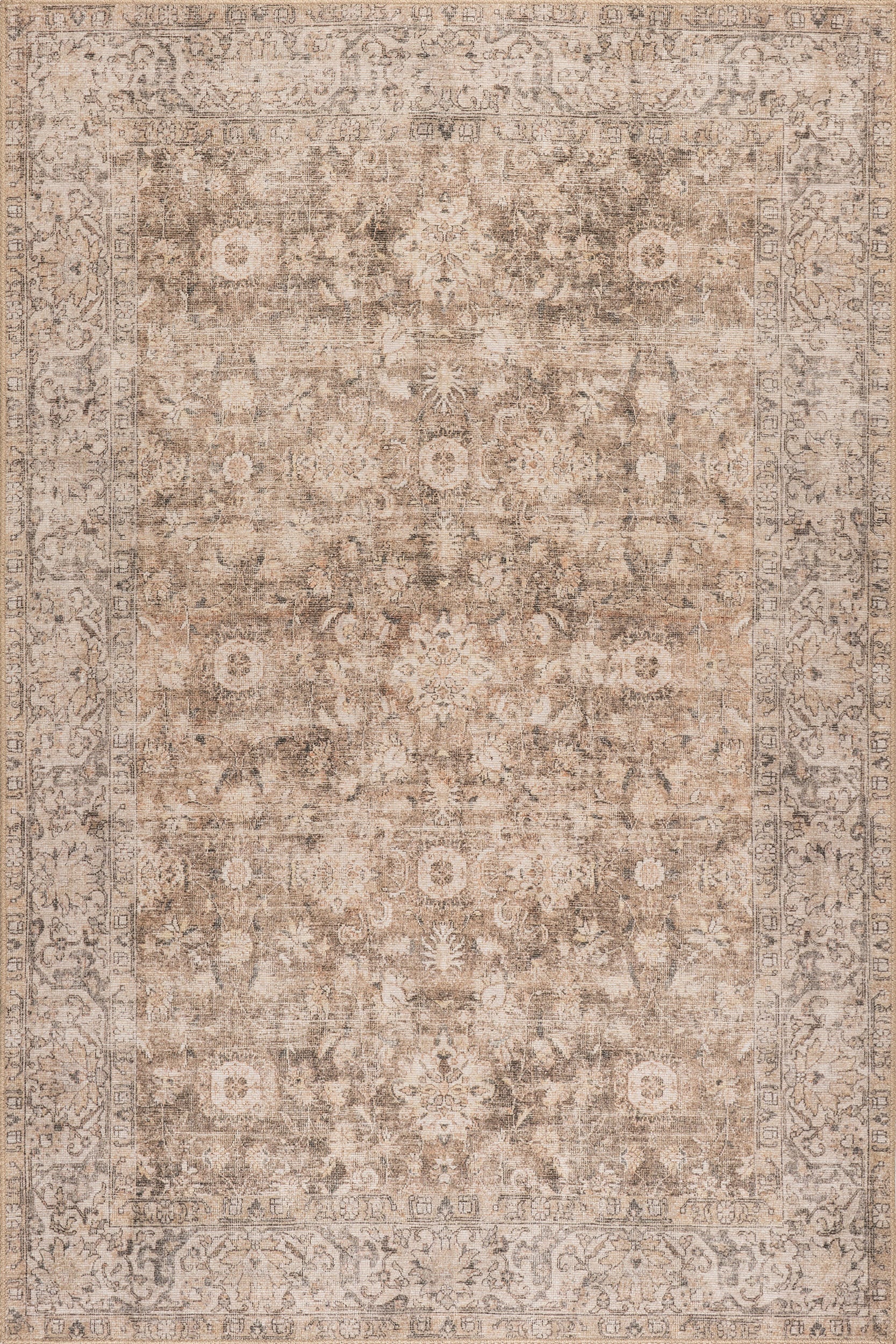Westfield Antiqued Jute-Blend Rug | Brown Main image
