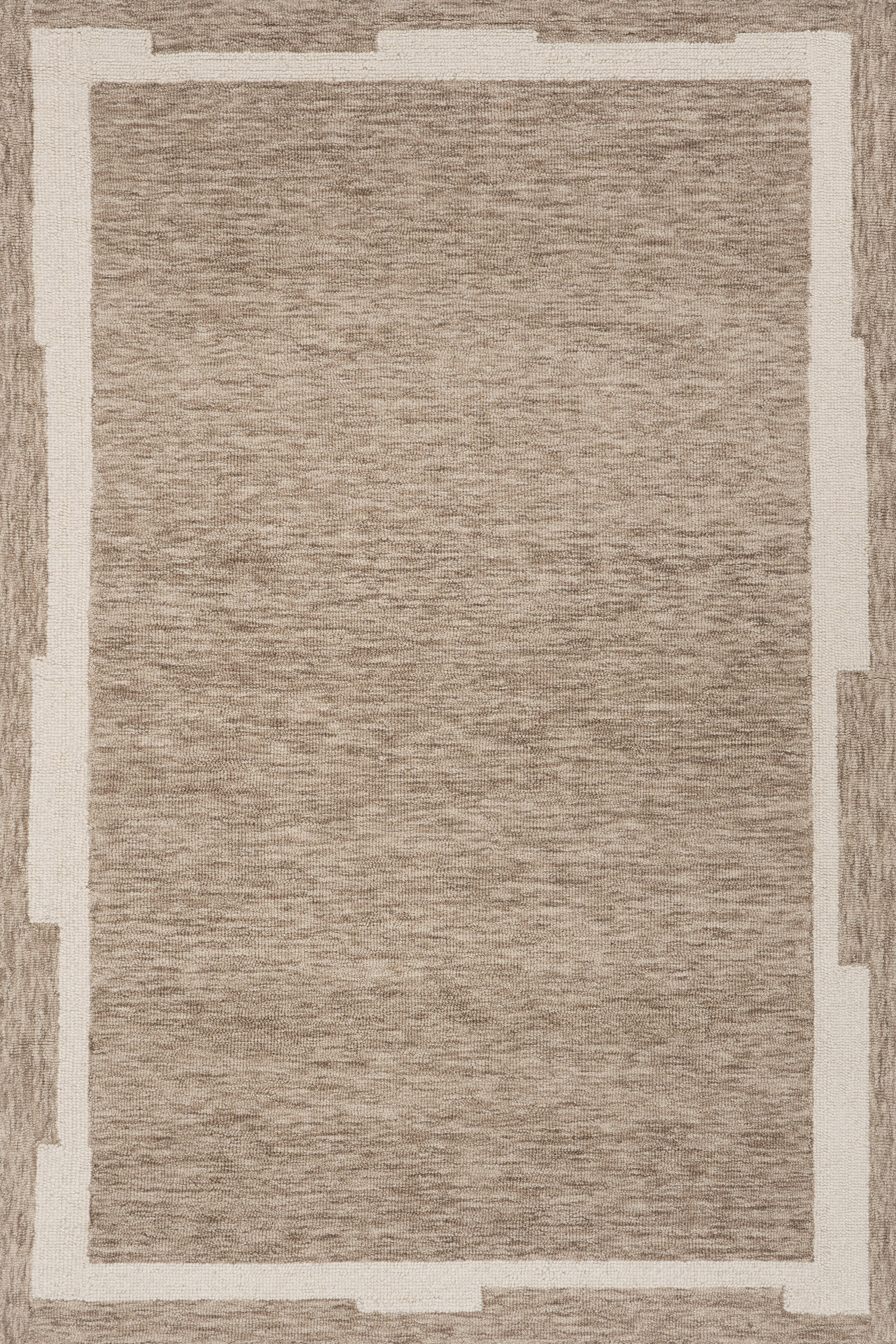 Suna Wool Modern Transitional Rug | Sand Image principale du produit
