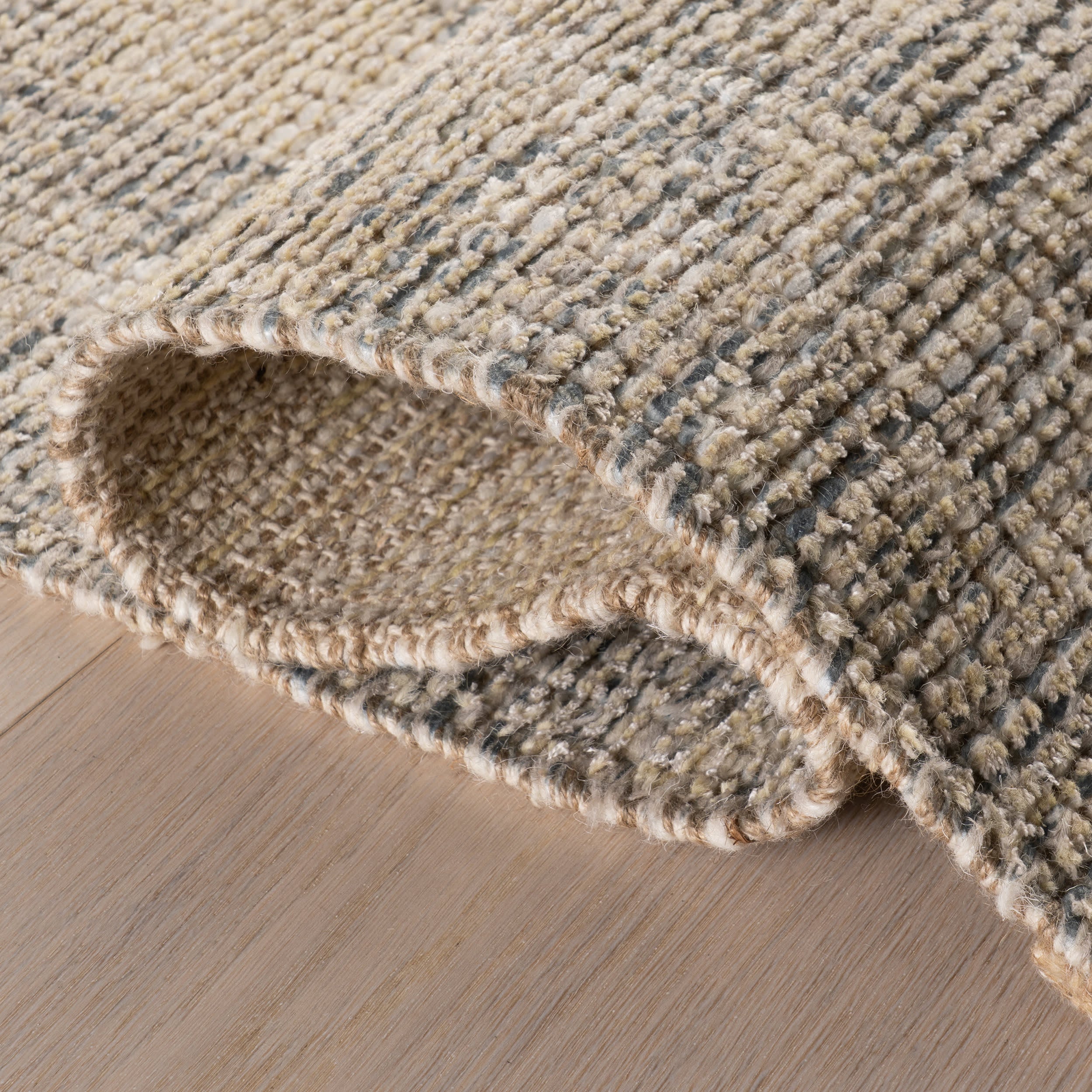 Sylv Textured Floral and Paisley Rug | Ivory