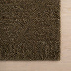 Afra Trellis Bohemian Hand Tufted Wool Rug | Green