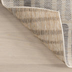 Averie Geometric Indoor/Outdoor Rug | Light Grey