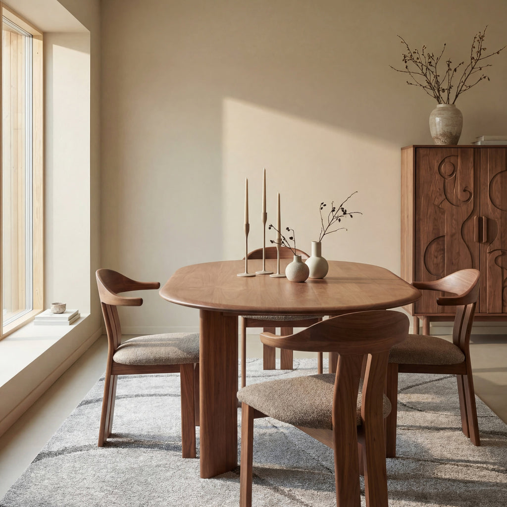 Shaggy Curves Rug | Dark Grey