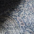 Zella Vintage & Distressed Washable Rug | Blue
