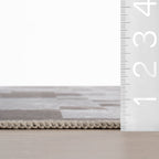 Ziana Southwestern Geometric Washable Rug | Taupe