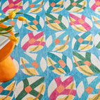 Lily Pad Machine Washable Rug | Spring