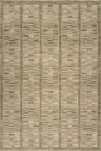 Striata Bohemian Striped Rug | Green