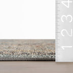 Orlind Traditional Bordered Washable Rug | Blue