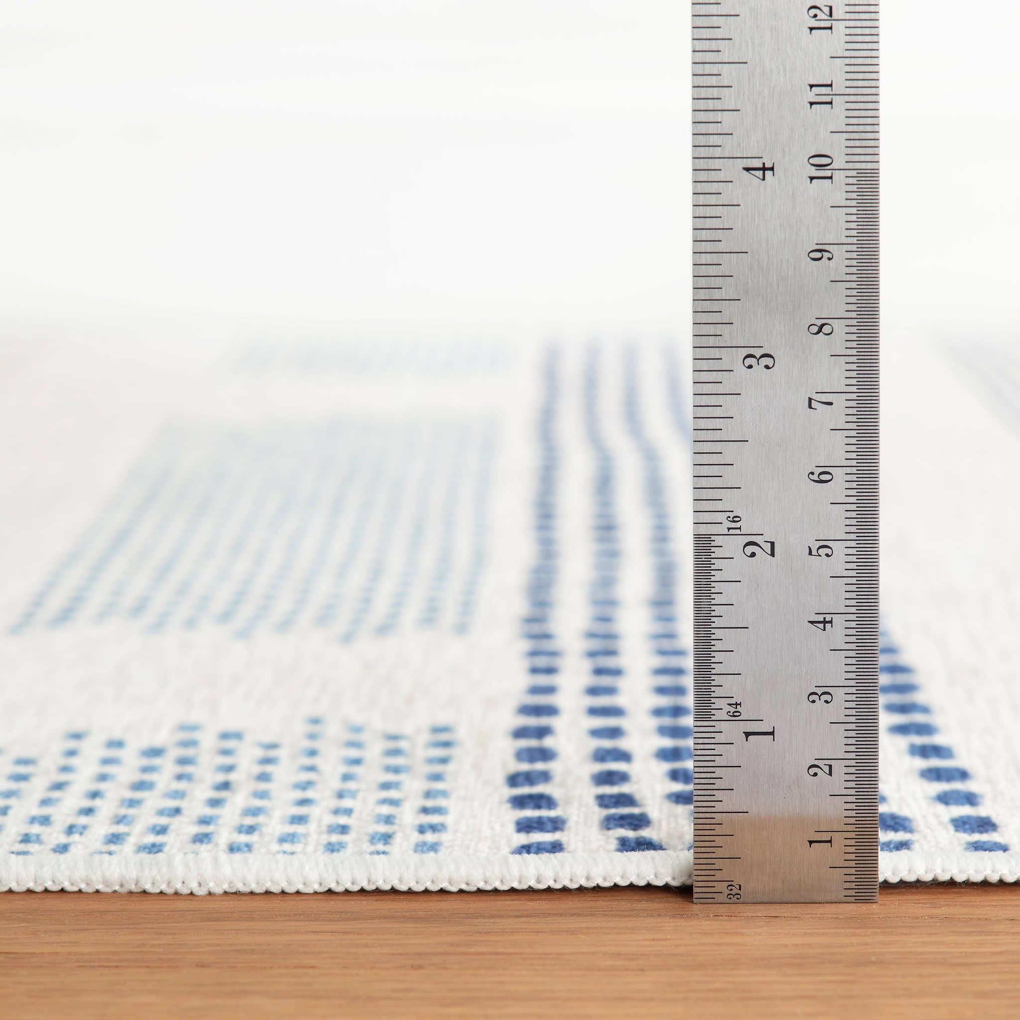 Tread Lightly Machine Washable Rug | Navy