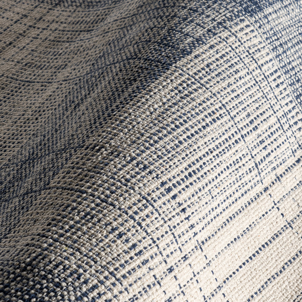 Winifred Vintage Plaid Rug | Blue