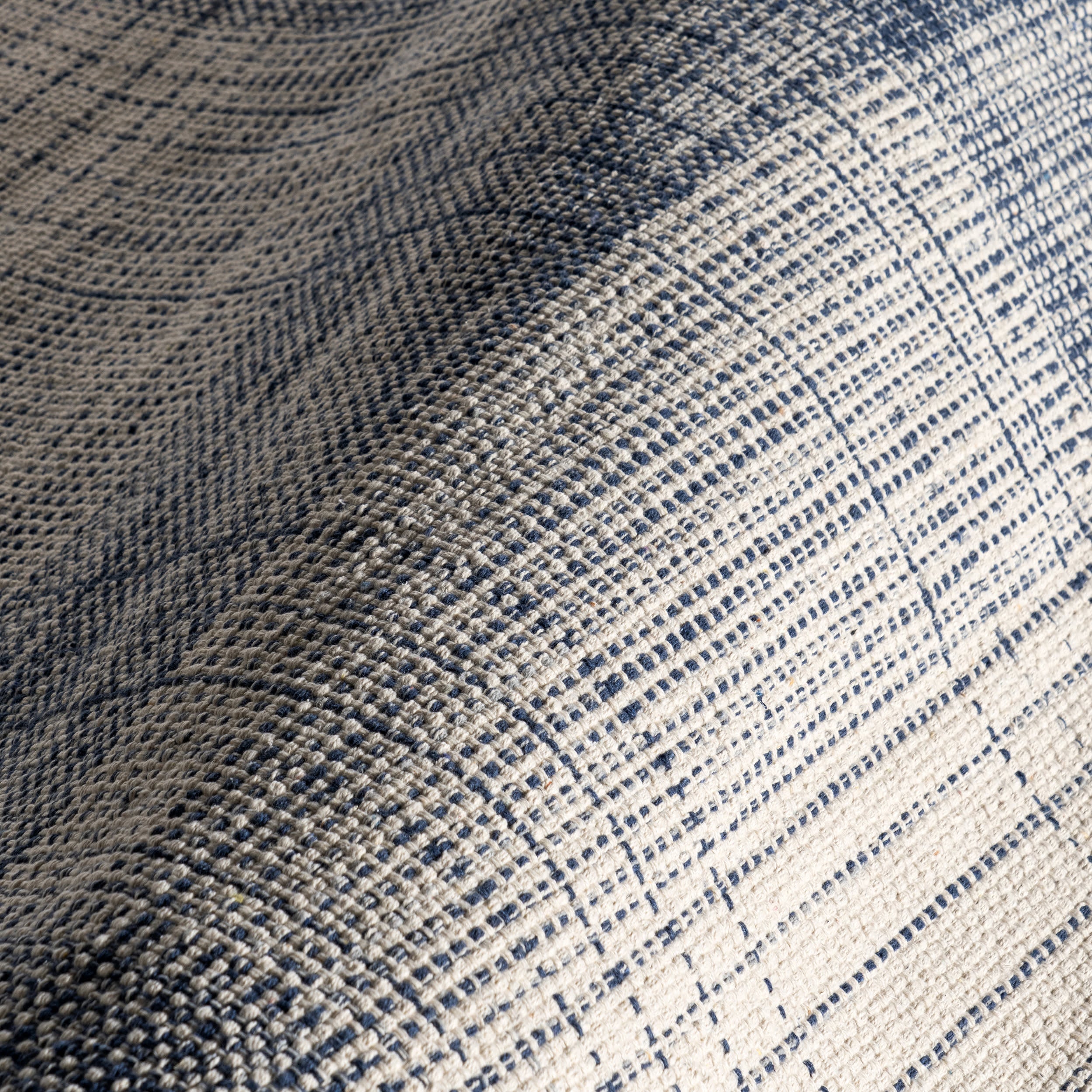 Winifred Vintage Plaid Rug | Blue