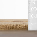 Sabrine Bordered Rug | Tan