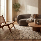 JuJu Tasseled Wool Rug | Brown