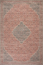 Merit Traditional Medallion Rug | Red