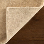 Iania Modern Solid Rug | Ivory